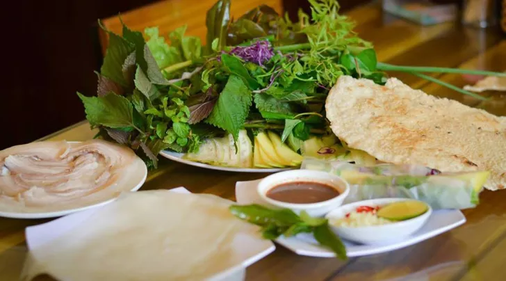 bánh tráng cuốn