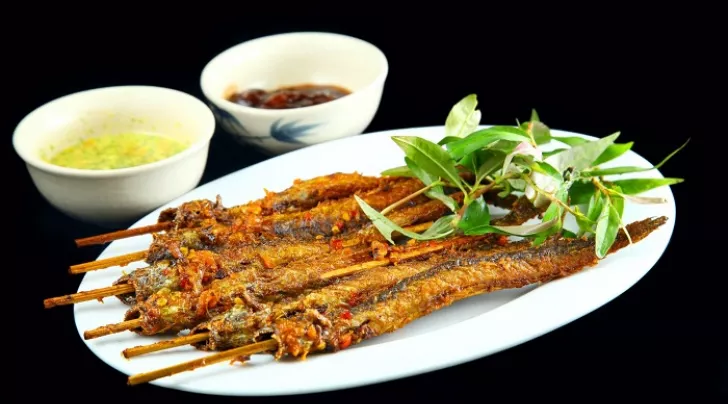 cá kèo nướng muối ớt