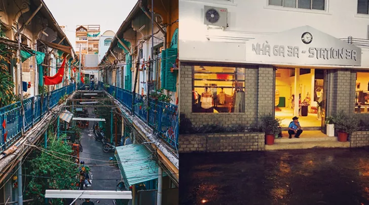 hẻm đẹp ở Sài Gòn