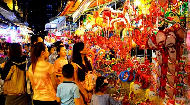 phố lồng đèn Hồ Chí Minh