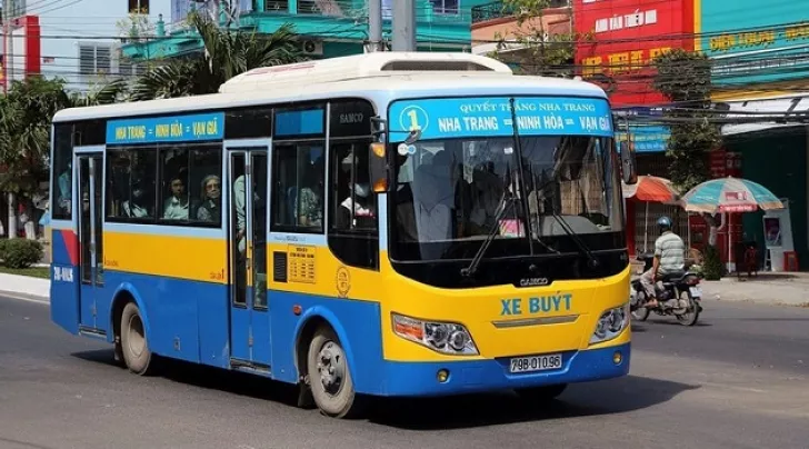 xe buýt Nha Trang