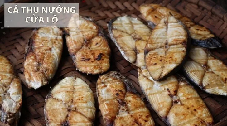 cá thu nướng Cửa Lò