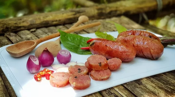 cách làm lạp xưởng Lạng Sơn