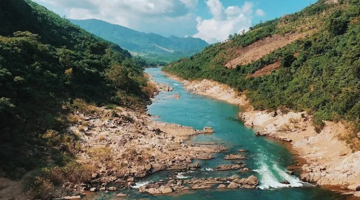 Sông Long Đại thác Tam Lu
