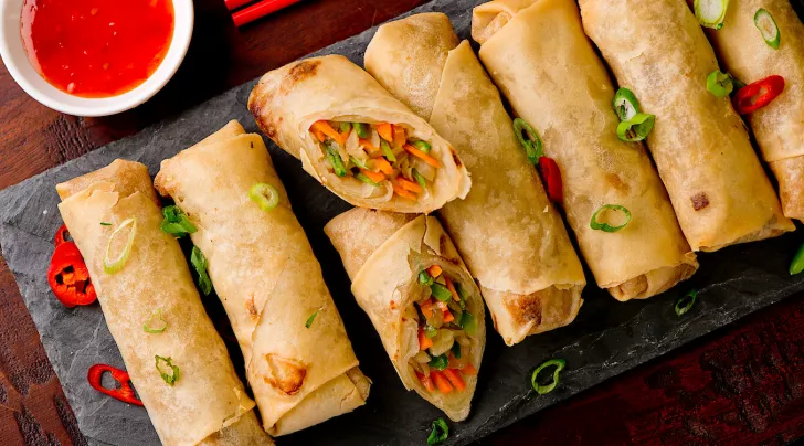 Vietnamese spring rolls