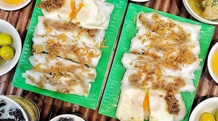 Vietnamese Steamed Rice Roll