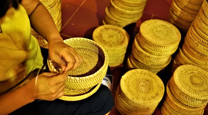 Làng mây tre đan Phú Vinh