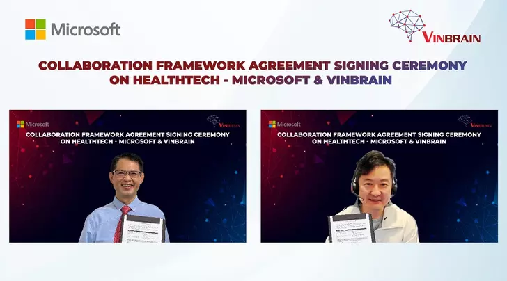 VinBrain và Microsoft Hoa Kỳ hợp tác phát triển