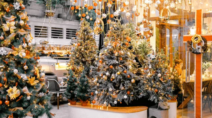 Quán cafe trang trí Noel đẹp ở Hà Nội