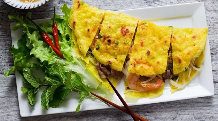Bánh xèo ngon Hà Nội