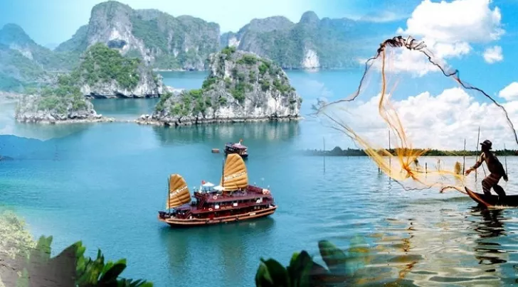 Monsoon season in Vietnam