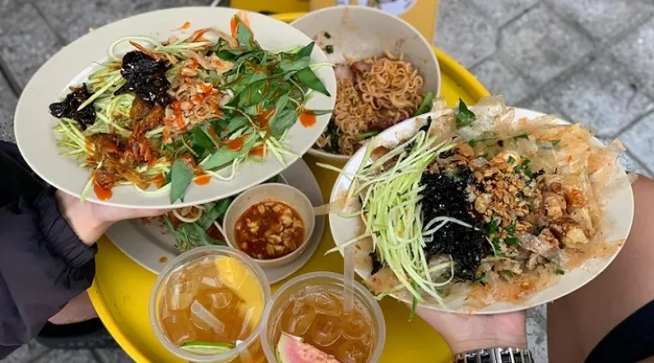 Bánh tráng trộn Nha Trang