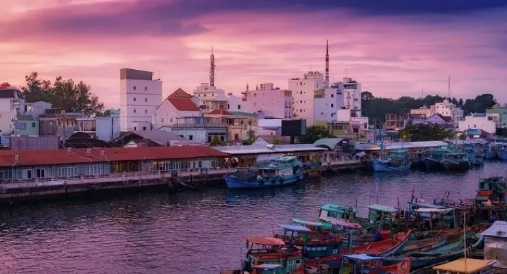 Ham Ninh fishing village
