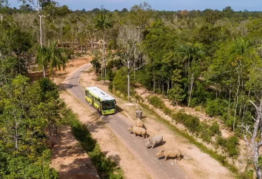 Vinpearl Safari Phu Quoc map